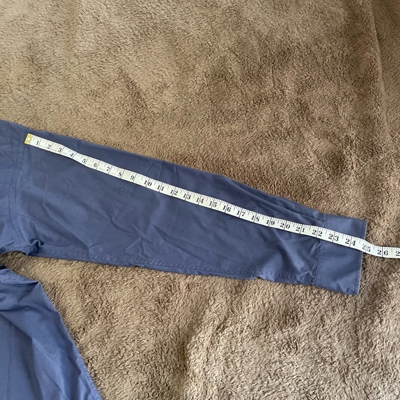 Pierre Cardin Vintage Gray/Bluish Button Down Shirt Men’s 16 1/2 34/35 - Picture 7 of 9